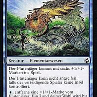 4x "Flutenjäger", Common aus "Morgenluft", ungespielt - Dt./ Engl