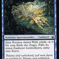 4x "Strom der Bewusstlosigkeit", Common aus "Morgenluft", ungespielt - Dt./ Engl