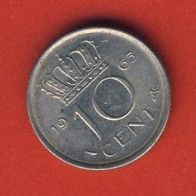 Niederlande 10 Cent 1965