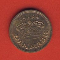 Dänemark 25 Öre 1994