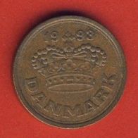 Dänemark 25 Öre 1993