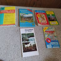 Konvolut Stadtpläne 80ziger - 90ziger Jahre
