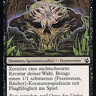 4x "Violette Blüte", Common aus "Morgenluft", ungespielt - Dt./ Engl