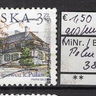 Polen 2001 Freimarken: Polnische Gutshöfe MiNr. 3882 gestempelt -1