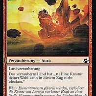 4x "Feindliches Gefilde", Common aus "Morgenluft", ungespielt - Dt./ Engl