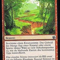 4x "Gebrüll der Menge", Common aus "Morgenluft", ungespielt - Dt./ Engl