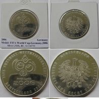 2006, Germany, Commemorative Silver Medal: "FIFA World Cup"
