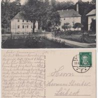 Radeberg-Augustusbad-AK 1928 Radeberger Haus erbaut 1810 von Schönberg Erh.1