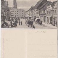 Rathenow-AK um 1910 Markt mit regen Markttreiben, Erh.1