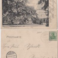 Röderhof-Huysburg- AK 1905 Park mit Kirche Erh.1