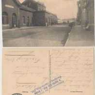 Roulers-Roeselare-Bahnhof AK 1916-mit schönem Feldpoststempel , Erh.1