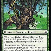 4x "Eichen-Botschafter", Common aus "Morgenluft", ungespielt - Dt./ Engl