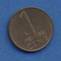 Niederlande 1 Cent 1969