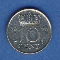 Niederlande 10 Cent 1976