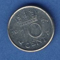 Niederlande 10 Cent 1974
