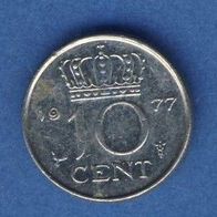 Niederlande 10 Cent 1977