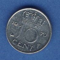 Niederlande 10 Cent 1970