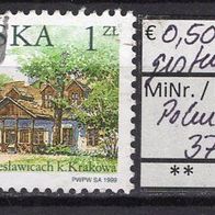 Polen 1999 Freimarken: Polnische Gutshöfe MiNr. 3773 gestempelt -4