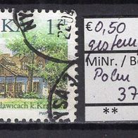 Polen 1999 Freimarken: Polnische Gutshöfe MiNr. 3773 gestempelt -6