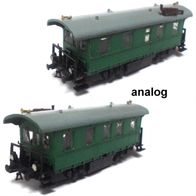 T1, DR, Triebwagen, grün, analog, EVP, Piko / Kato / MMB, Ep2, Spur N