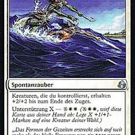 4x "Anschwellender Mut", Uncommon aus "Morgenluft", ungespielt - Dt./ Engl