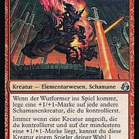 4x "Wutformer", Uncommon aus "Morgenluft", ungespielt - Dt./ Engl