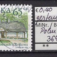 Polen 1998 Freimarken: Polnische Gutshöfe MiNr. 3696 gestempelt