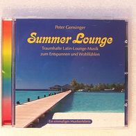 Peter Gensinger - Sommer Lounge , CD - Neptun Avita 2009 * *