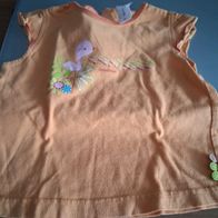 Shirt orange mit Aufdruck - Gr. 86 - Baby Club