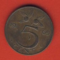 Niederlande 5 Cent 1969