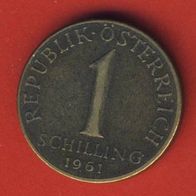 Österreich 1 Schilling 1961