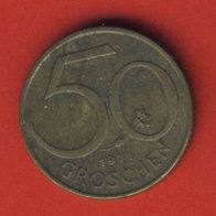 Österreich 50 Groschen 1971