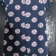 Dunkelblau Einteiler - Strampler mit Aufdruck Ball - Gr. 86 - H&M