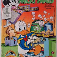 Micky Maus Nr. 13/1992 Comic von Walt Disney (ohne Gimmick) Guter Zustand