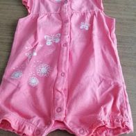 Einteiler pink - Strampler - Gr. 3 M - Baby Gemo