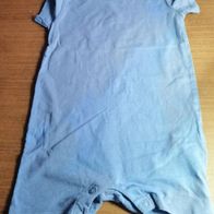 Blauer Einteiler- Schlafanzug - Gr. 92 - lupilu