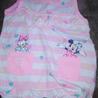 Rosa gemusterter - Strampler - Gr. 80 - Disney Baby