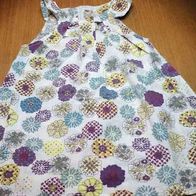 Sommerkleid bunt mit Blumen - Gr. 86 - Vertbaudet
