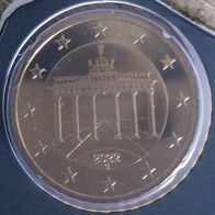 50 Euro Cent BRD 2022 Kursmünzen G PP aus KMS Deutschland Polierte Platte