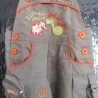 Kurze Latzhose khaki - 18 month - Tom & Kitty