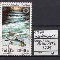 Polen 1992 Konferenz der UNCED, Rio de Janeiro MiNr. 3381 gestempelt -1