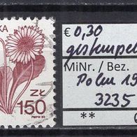 Polen 1989 Freimarke: Heilpflanzen MiNr. 3235 gestempelt