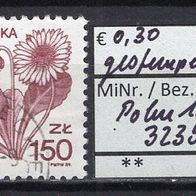 Polen 1989 Freimarke: Heilpflanzen MiNr. 3235 gestempelt -1