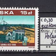Polen 1988 70 Jahre unabhängige Republik (VI) MiNr. 3181 gestempelt -1