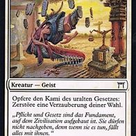 4x "Kami des uralten Gesetzes" Common aus "Meister von Kamigawa", ungespielt