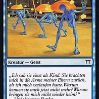4x "Die Wandernden" Common aus "Meister von Kamigawa", Erhaltung siehe Text