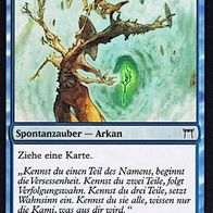 4x "Durch Nebel greifen" Common aus "Meister von Kamigawa", Erhaltung siehe Text