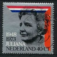 Niederlande Mi. Nr. 1017 / 25 J. Regentschaft Königin Juliana o <