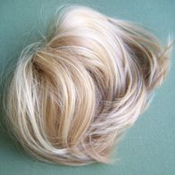 Dutt Haarteil Haargummi mit Haar ca. 15cm Hochsteckfrisur Pferdeschwanzverlängerung