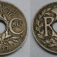 Frankreich 10 Centimes 1927 ## Kof4